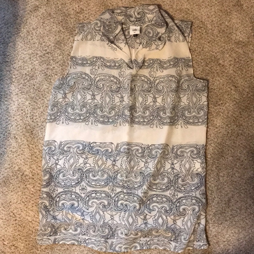Cabi Chiffon sleeveless top